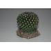 2 x Cactus With Rock Base 7.5 x 7.5 x 7 cms