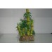 Vivarium Bamboo Plant & Rock Base 12 x 9 x 23 cms