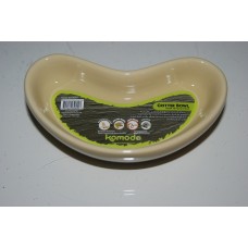 Small Kidney Shape Food or Water Dish 10 x 6 x 2 cms