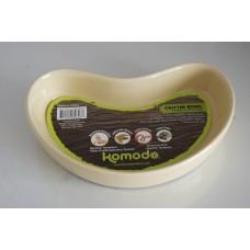 Extra Large Kidney Shape Food or Water Dish 19 x 13 x 4 cms