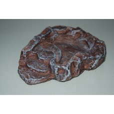Reptile Terraced Rock Feeder Dish Small Brown 17 x 14 x 3 cms