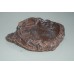 Reptile Terraced Rock Feeder Dish Medium Brown 22 x 18 x 4 cms