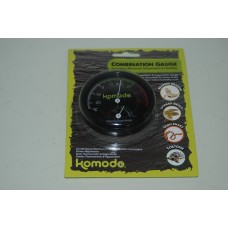 Duel Analogue Thermometer & Hygrometer 7 x 7 cms Dial