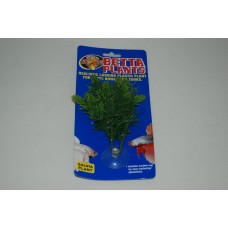 3 x Small Plastic Plants Salvia Leaf