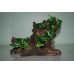 Reptile Trunk Root & Silk Plant 10 x 10 x 8 cms