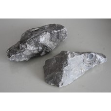 Natural Mottled Grey Rocks 2 x Medium F