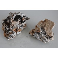 Natural Meteor Style Rock 2 Pieces 5
